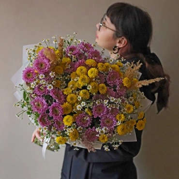 Полевой букет "Романс"