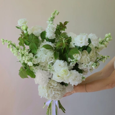 Авторский букет "Белоснежная принцесса"