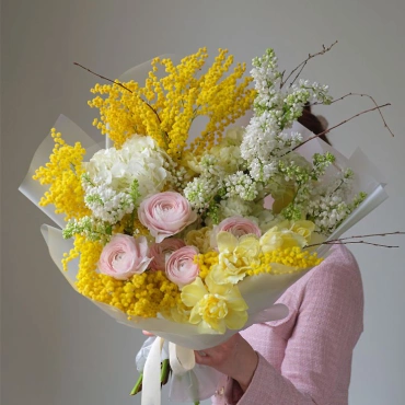 Авторский букет " Весенний "