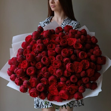 Букет роз Ред пиано 101 шт.
