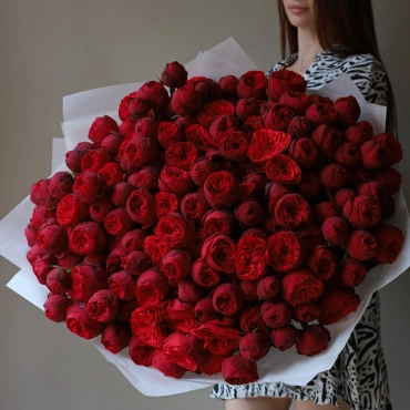 Букет роз Ред пиано 101 шт.