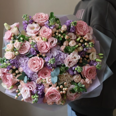 Авторский букет "Акварельный"