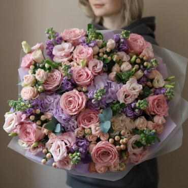 Авторский букет "Акварельный"