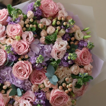 Авторский букет "Акварельный"