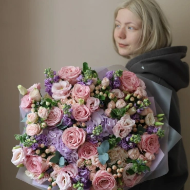 Авторский букет "Акварельный"